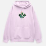 Denis Oversized Hoodie - Light Baby Pink