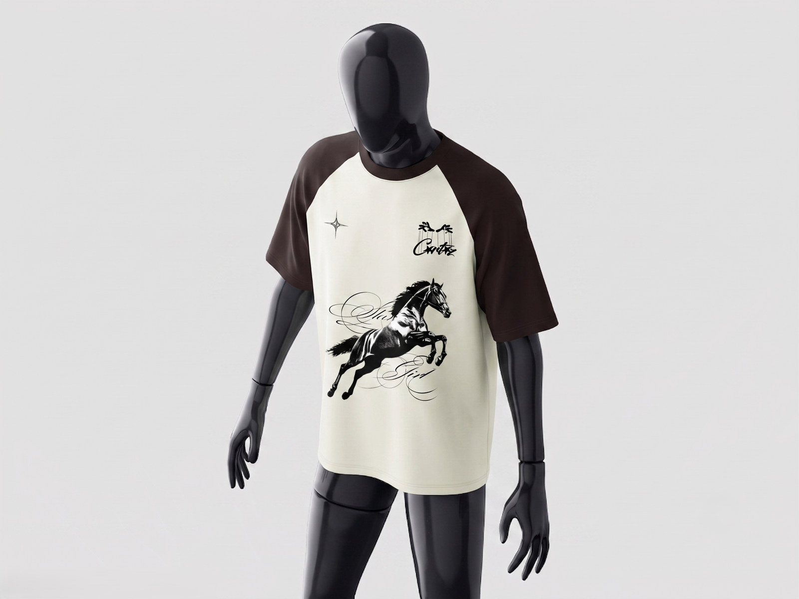 Unisex Oversized Raglan - Image 3